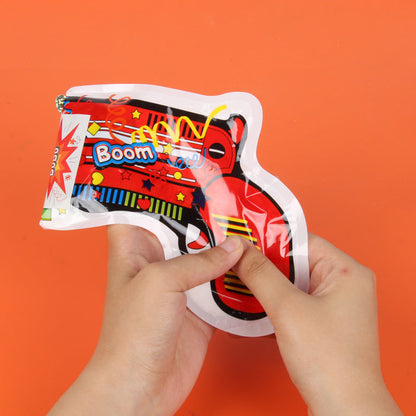Wholesale Automatic Inflatable Fireworks Gun Inflatable Fireworks Handheld Wedding Birthday Party Atmosphere Salute