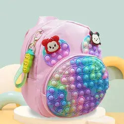 Tie Dye Pop It Backpack (Small Pop It Bag for Kids)