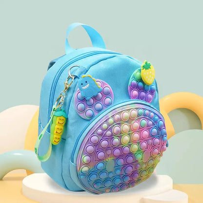 Tie Dye Pop It Backpack (Small Pop It Bag for Kids)