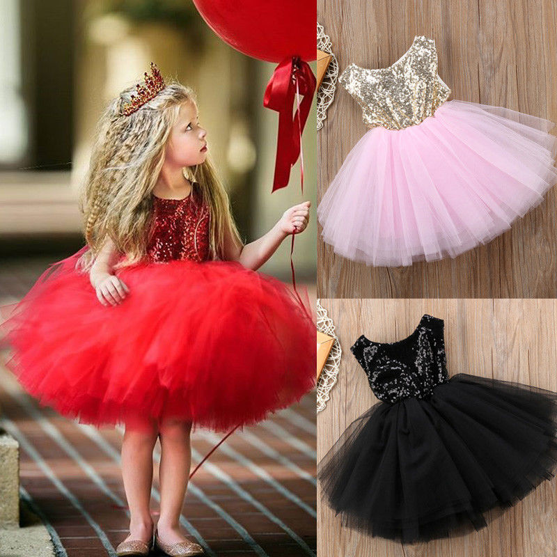 Sequins Tutu Party Dress