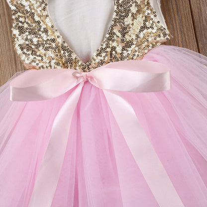 Sequins Tutu Party Dress