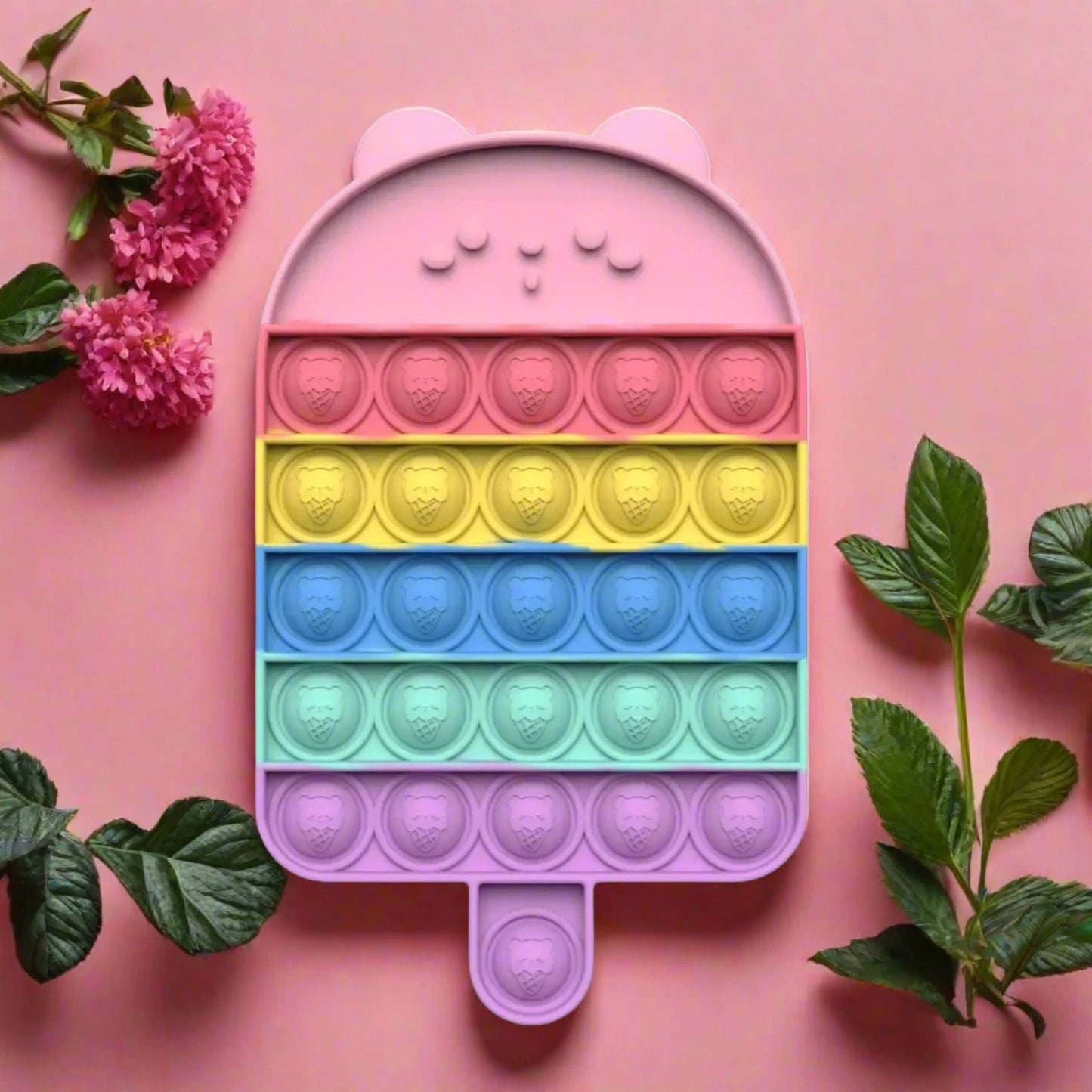 Neon Popsicle Pop It