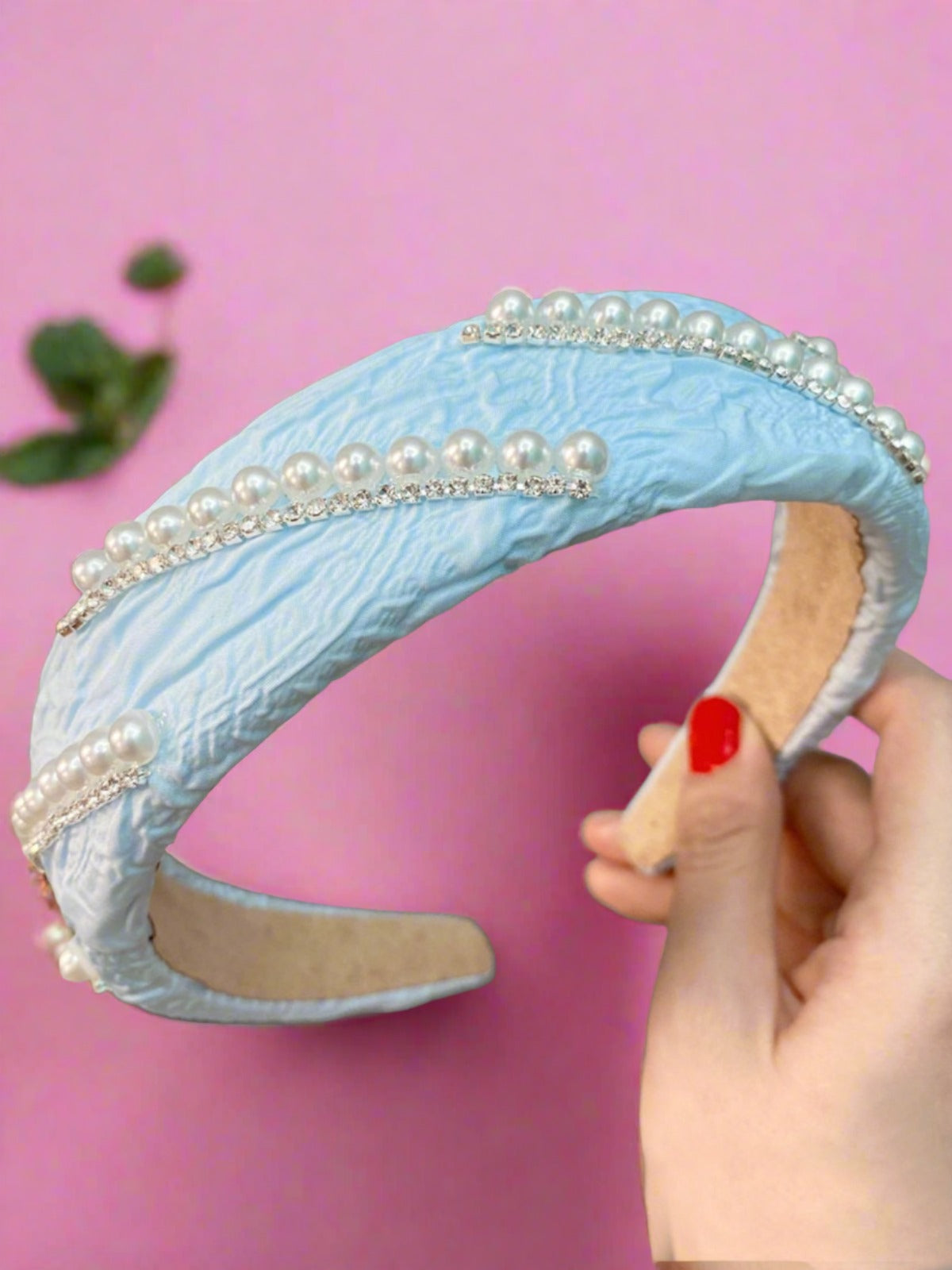Upper East Side Thick Pearl Headband