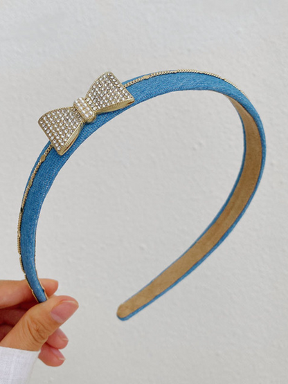 Razzle and Dazzle Denim Headband
