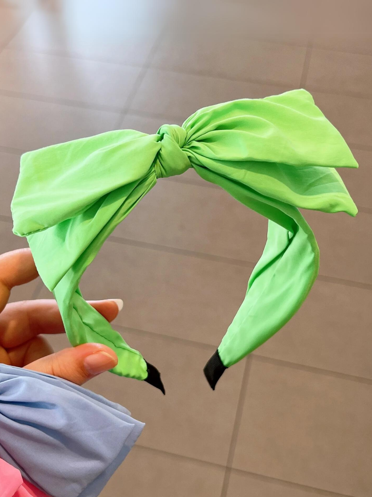 Color My Day Statement Bow Headband