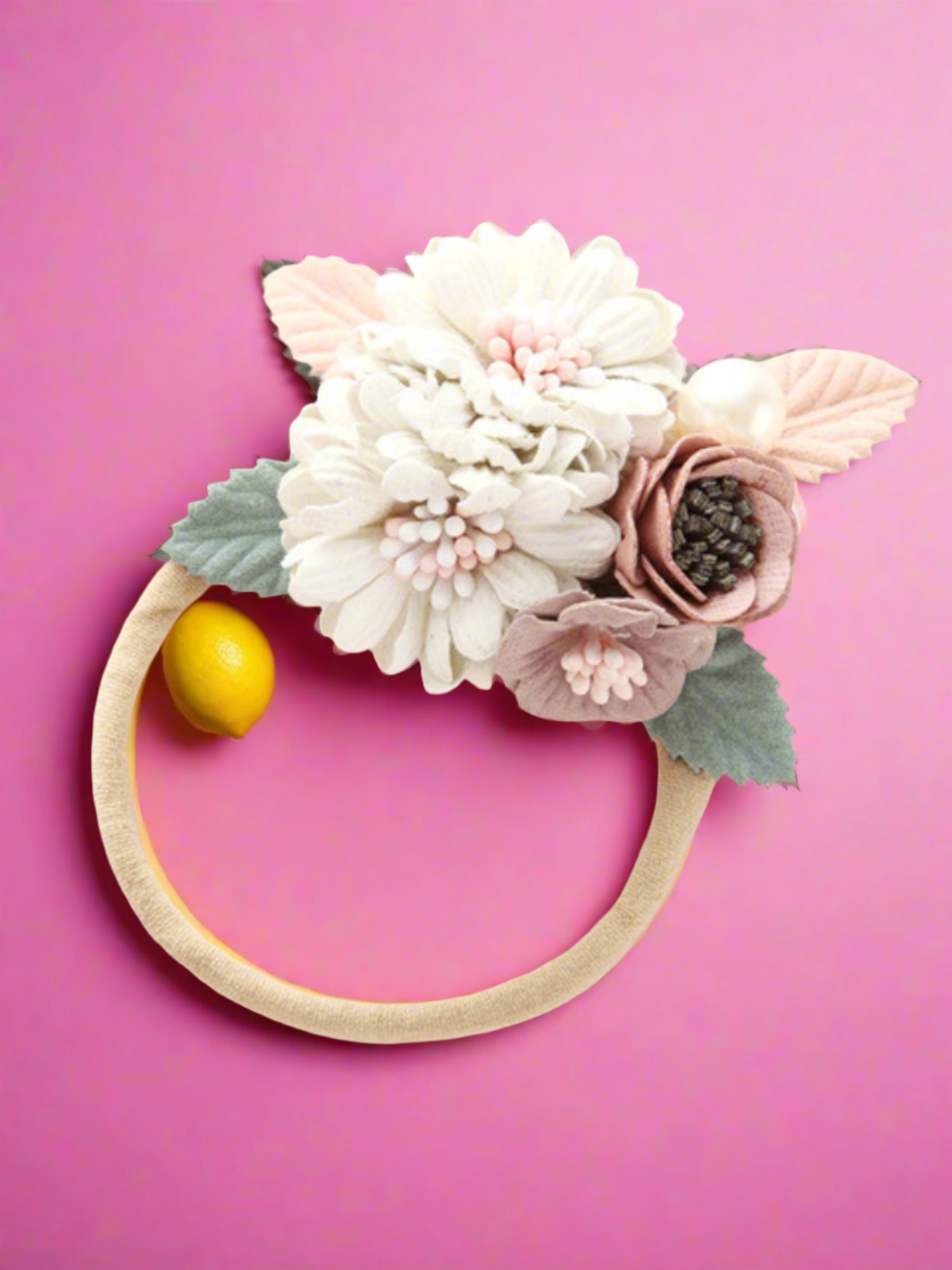 Beloved Blossoms Baby Flower Hairband