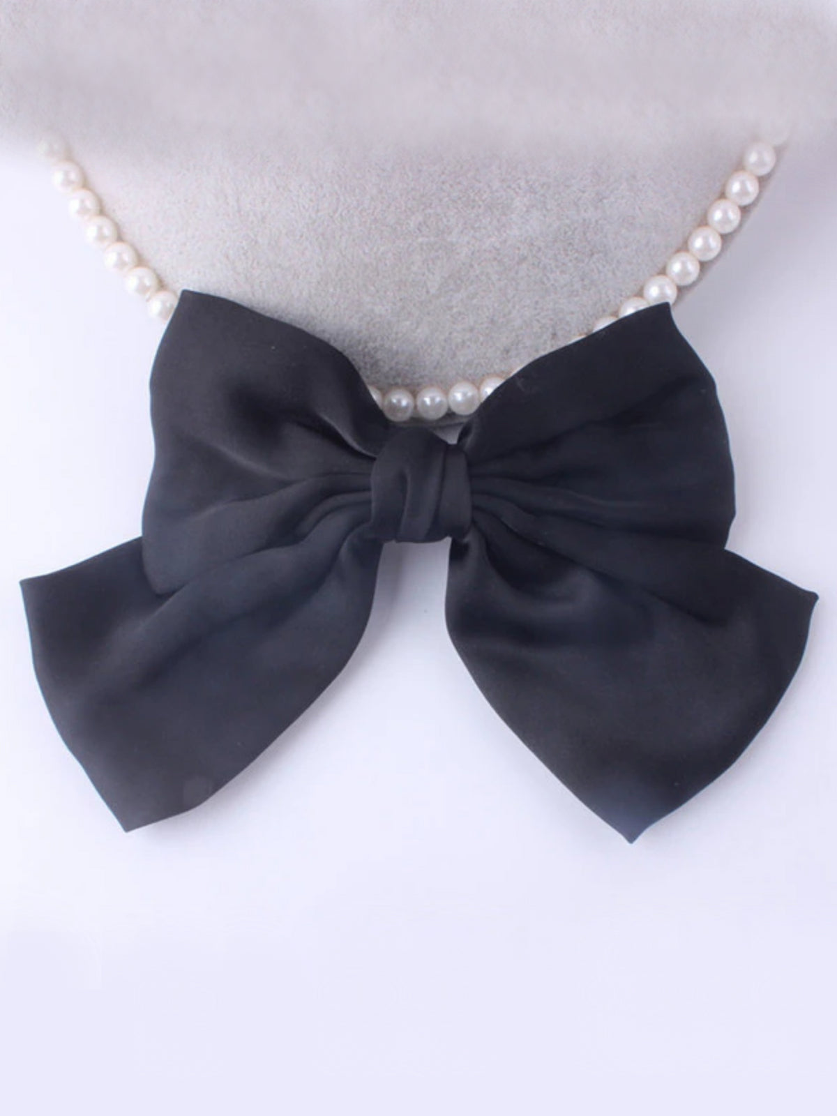 She's Sophisticated Satin Hair Bow