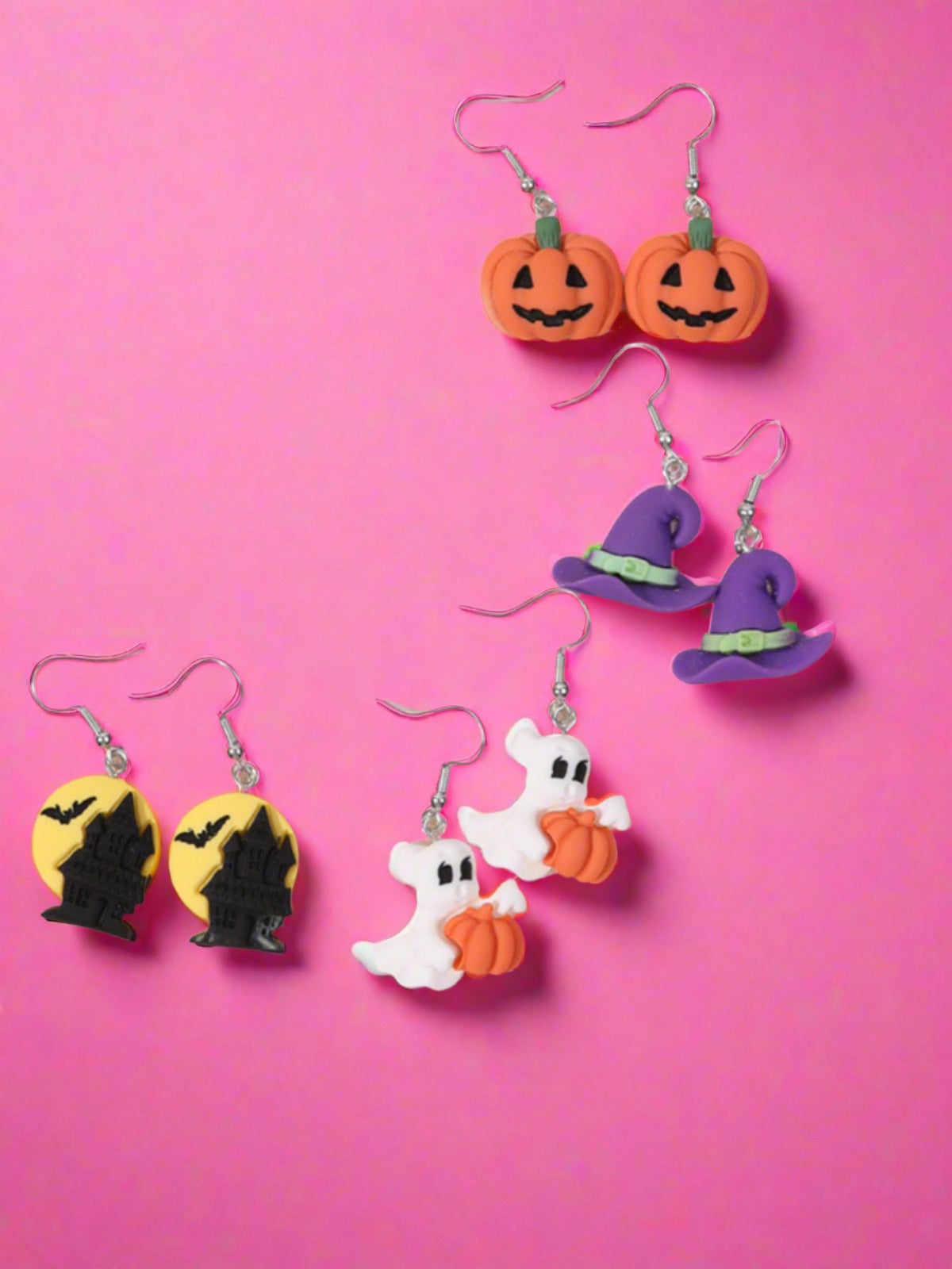 Bewitching Blings Halloween Earrings