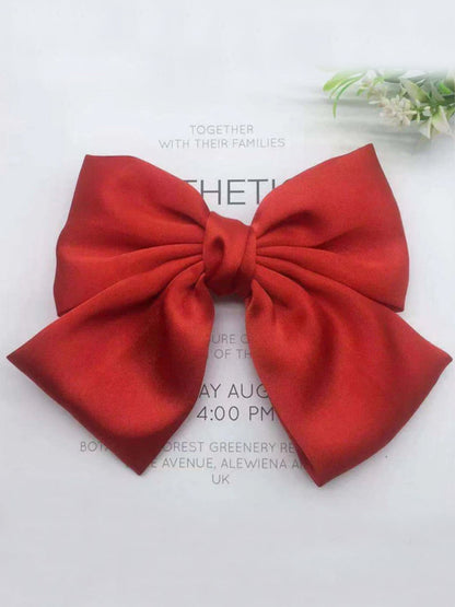 She's Sophisticated Satin Hair Bow