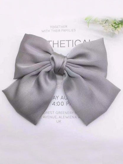 She's Sophisticated Satin Hair Bow