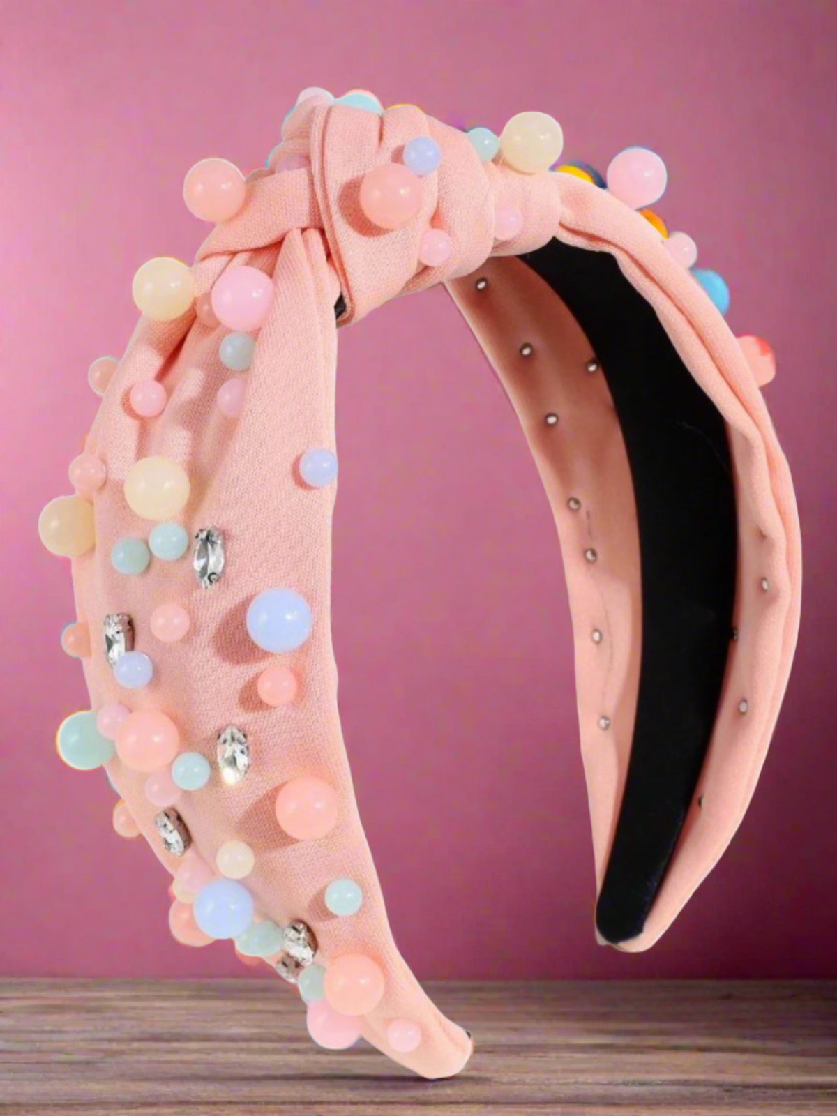 Bead-dazzled Treasure Beaded Knot Headband