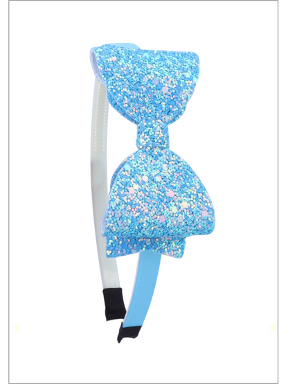 All That Glitters Sequin Bow Headband