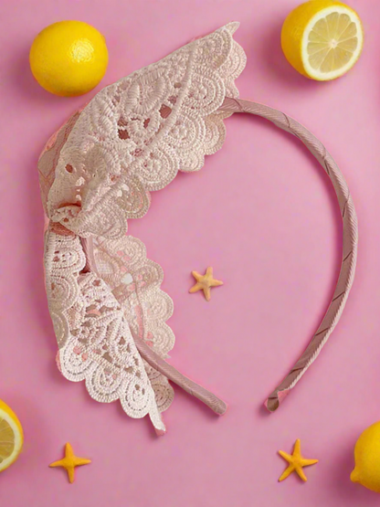 Vintage Vibe Crochet Bow Headband