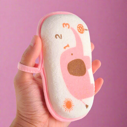 Cute Cartoon Elephant Bath Sponge for Kids