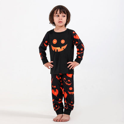 Family Matching Pajamas Set In Halloween Party Costumes