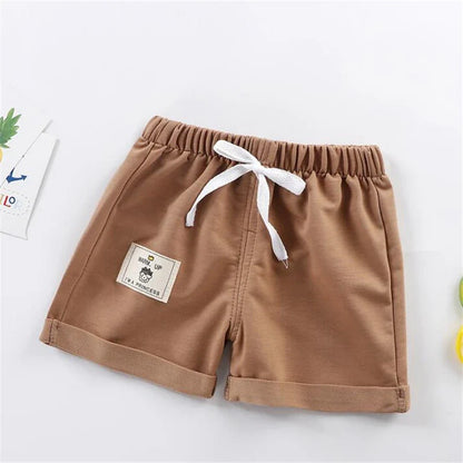 Casual Solid Baby Boy Shorts(4 Months - 5 Years)