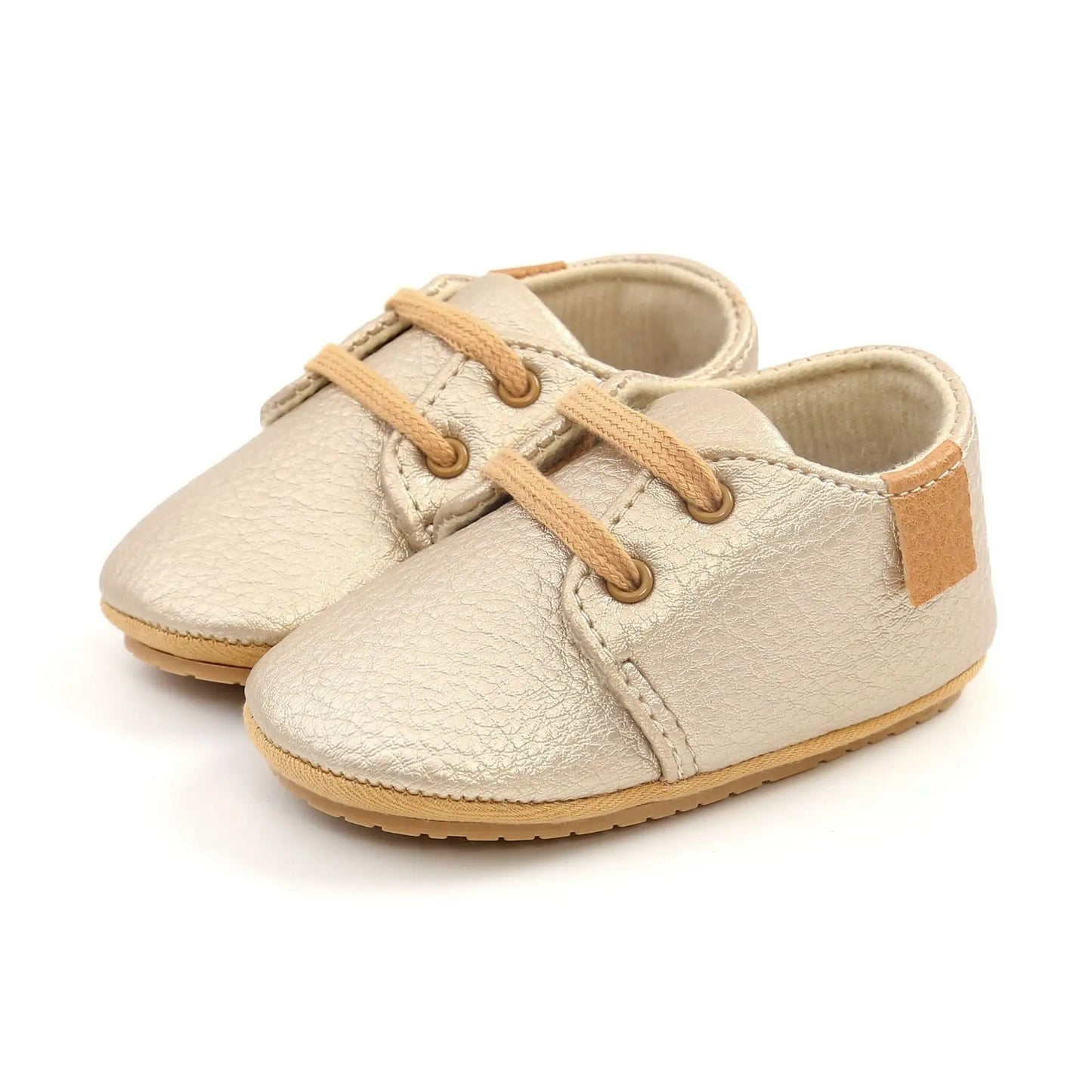New Retro Leather Baby Shoes - Multicolor Toddler Moccasins