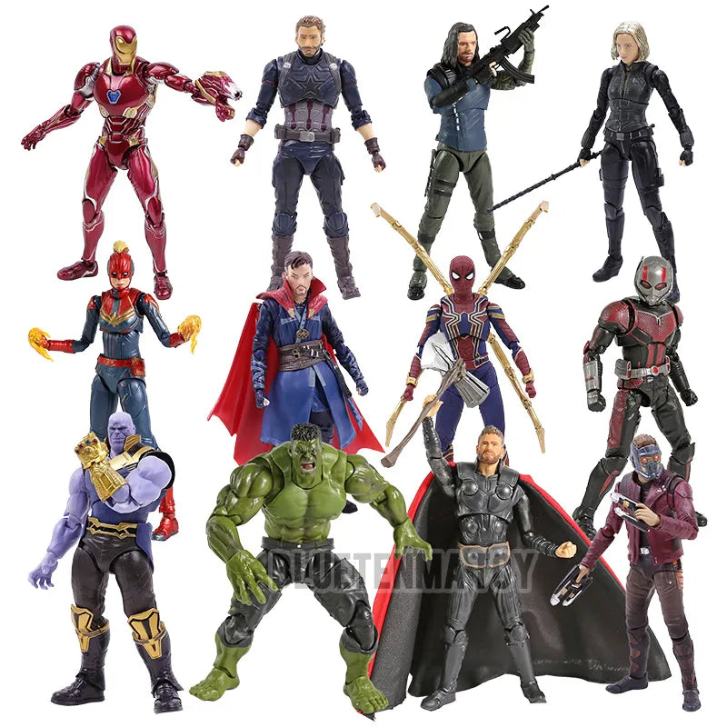 Marvel Avengers Character Action Figure Set