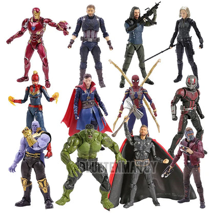 Marvel Avengers Character Action Figure Set