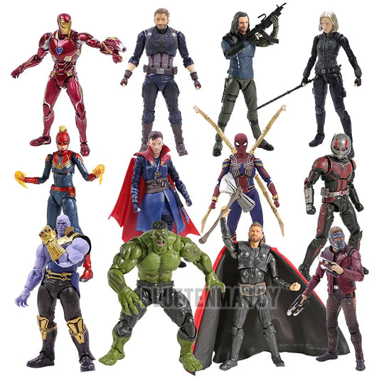 Marvel Avengers Character Action Figure Set