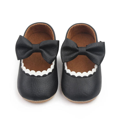 Bowknot Shoes for Toddler: Non-slip Prewalking Shoes