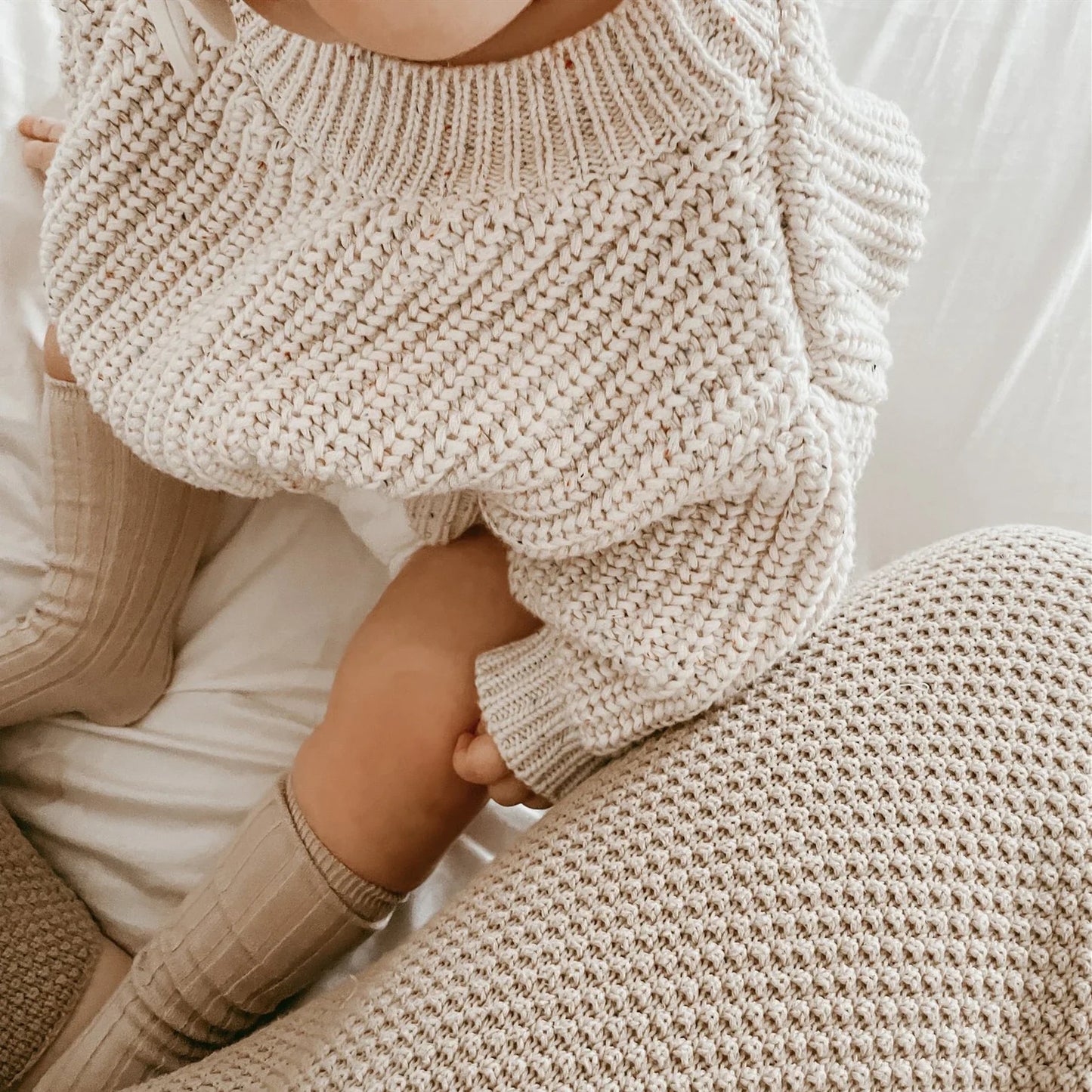 Cable Knit Baby Sweater: Cozy Winter Fashion