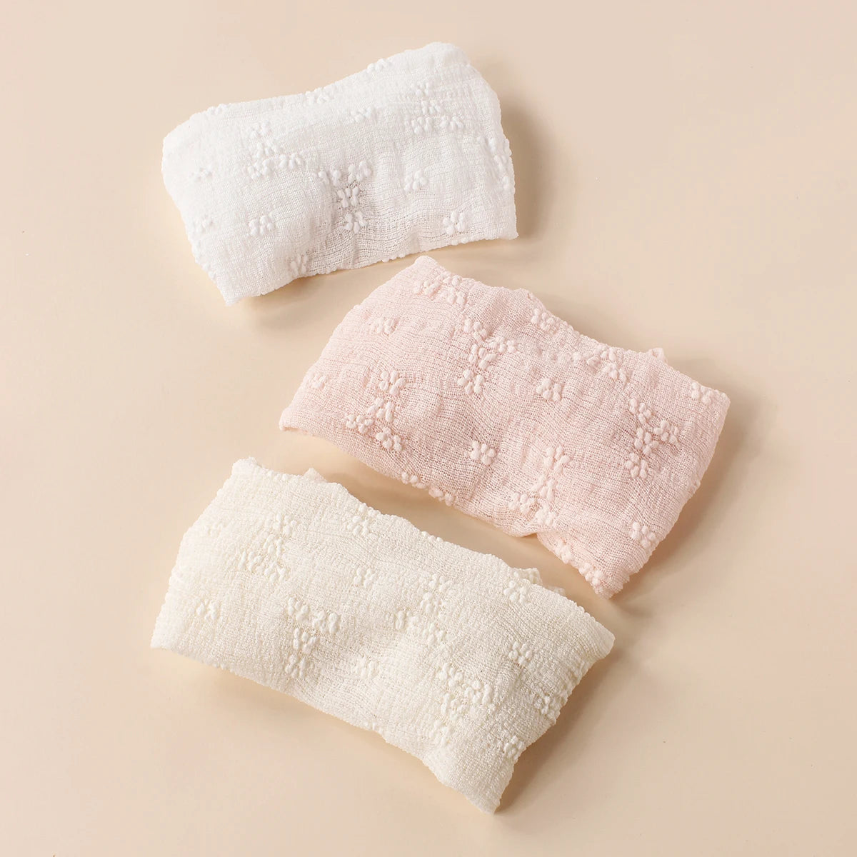 Breathable Baby Mesh Headbands: Double Bow Turban