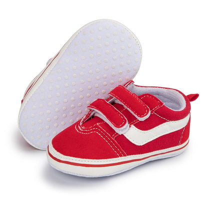Canvas Sneakers: Stylish First Walkers for Newborns