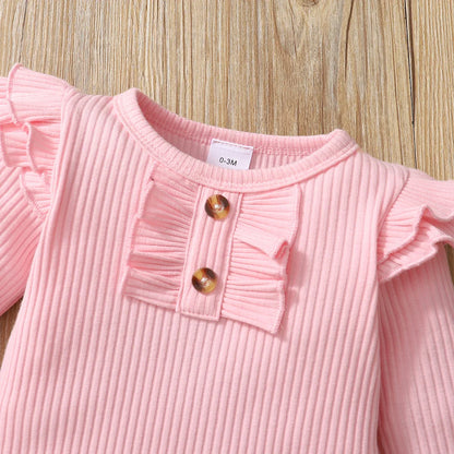 Newborn Baby Girl 3-Piece Clothing Set