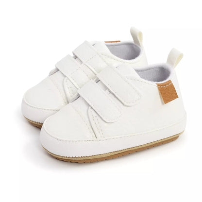 New Retro Leather Baby Shoes - Multicolor Toddler Moccasins