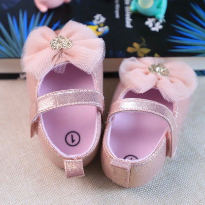 Baby's First Toddler Shoes: Breathable Princess Lace Style