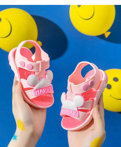 Summer Cartoon Baby Sandals: Cute Infant Shoes for Girls and Boys