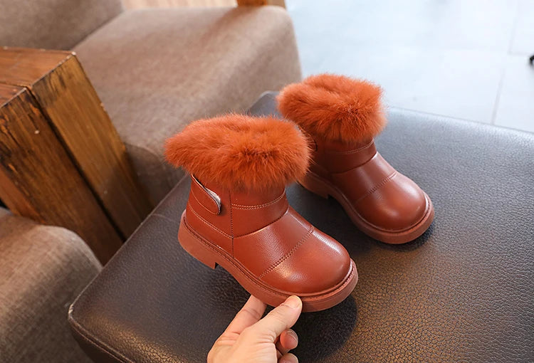 Kids' Winter Snow Boots - Waterproof, Windproof, Warm, and Comfortable