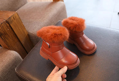 Kids' Winter Snow Boots - Waterproof, Windproof, Warm, and Comfortable