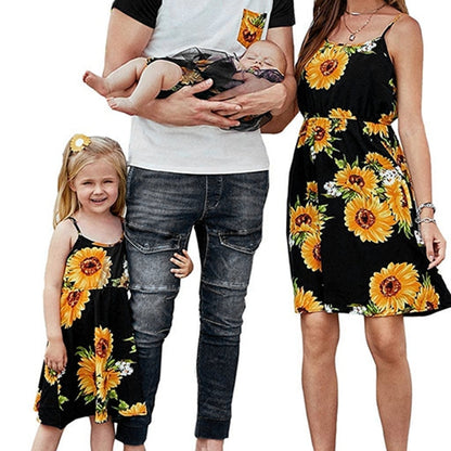 Casual Family Matching Dress