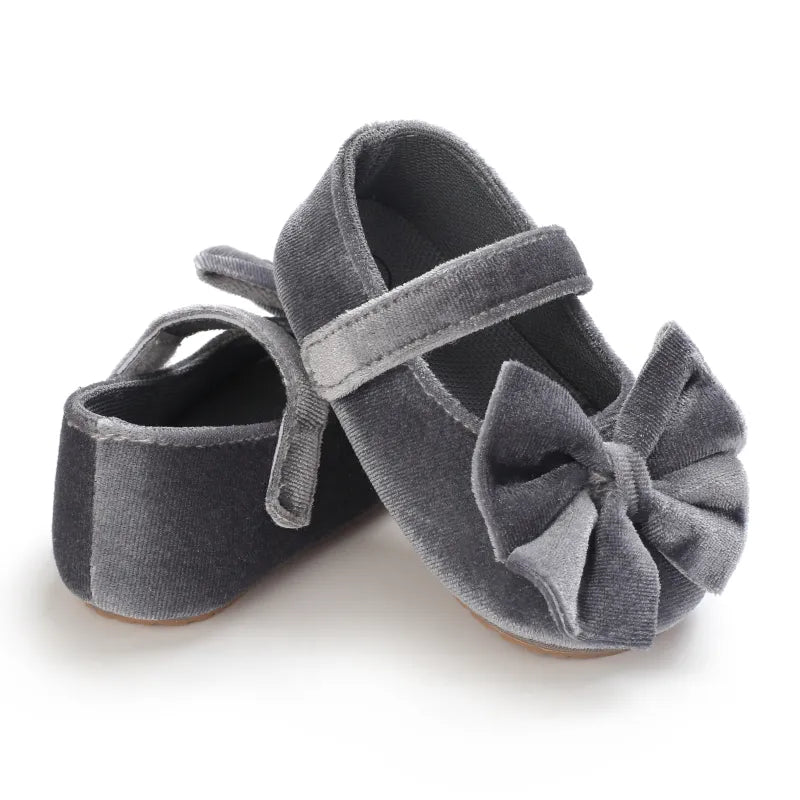Princess Shoes - Baby Girls' Bow Flat Shoes for First Steps