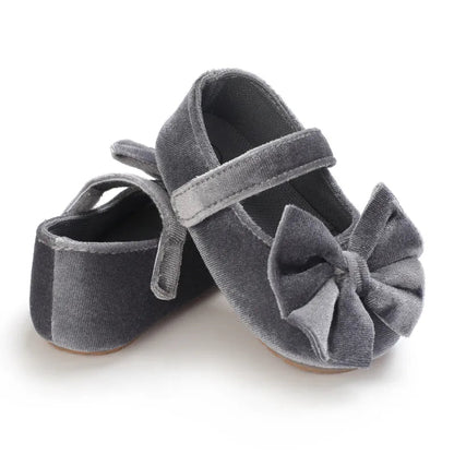 Princess Shoes - Baby Girls' Bow Flat Shoes for First Steps