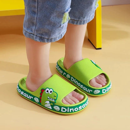 Dinosaur Cartoon Slippers: Comfort for Kids