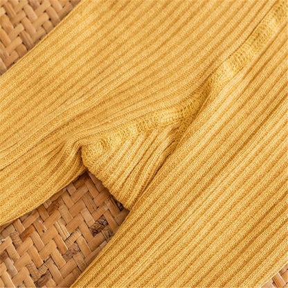 Pantyhose of Knitted Cartoon Rabbit Kids Girls Tight