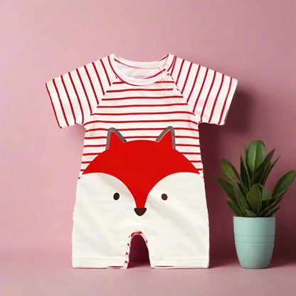 Short-sleeved Jumpsuit for Babies from 3M-24m