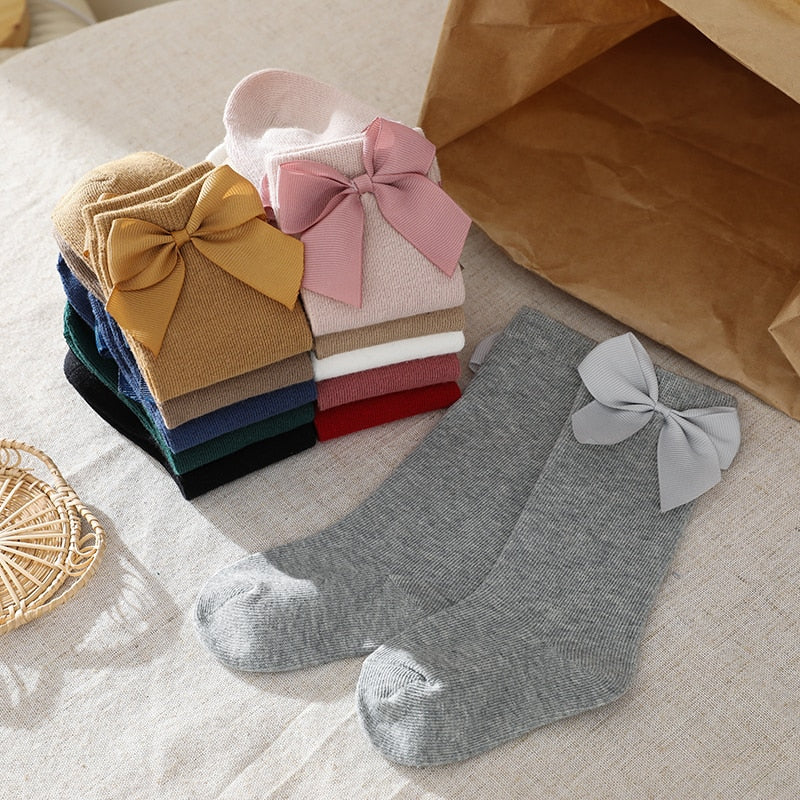 Baby Toddlers  Girls Knee High Long  Socks