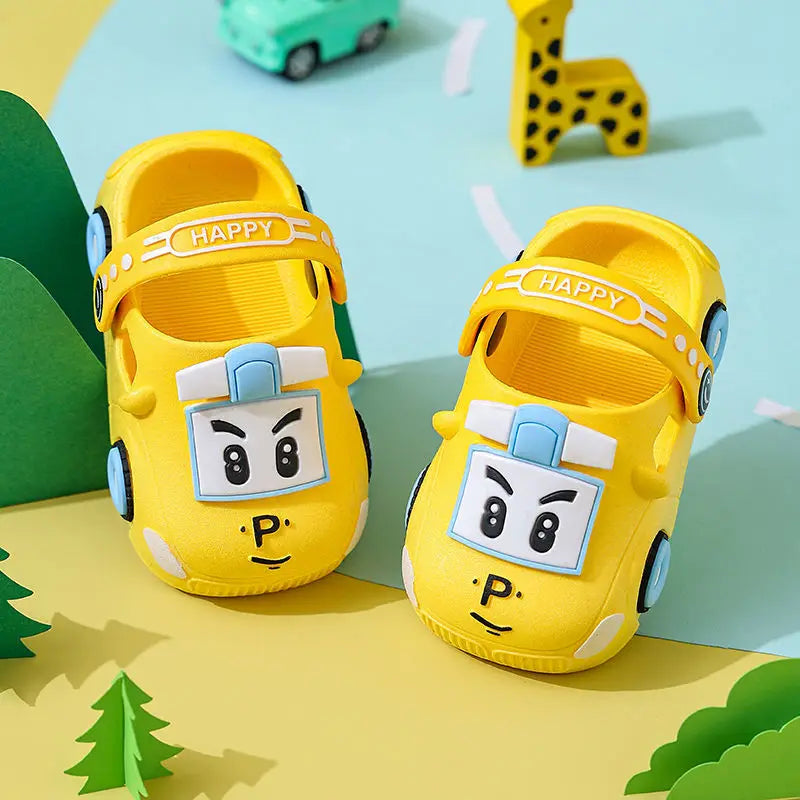 Cartoon Car Sandals for Kids