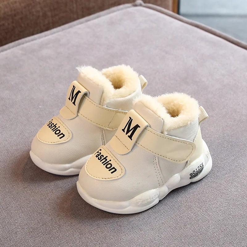 New Soft Non-slip Baby Sneakers: Winter Warm First Walkers