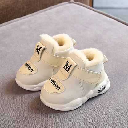 New Soft Non-slip Baby Sneakers: Winter Warm First Walkers