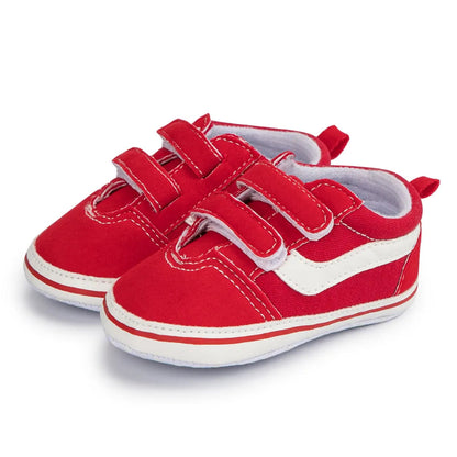 Canvas Sneakers: Stylish First Walkers for Newborns