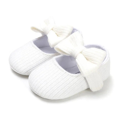 Princess Shoes for Babies: Anti-Slip Bow Sneakers