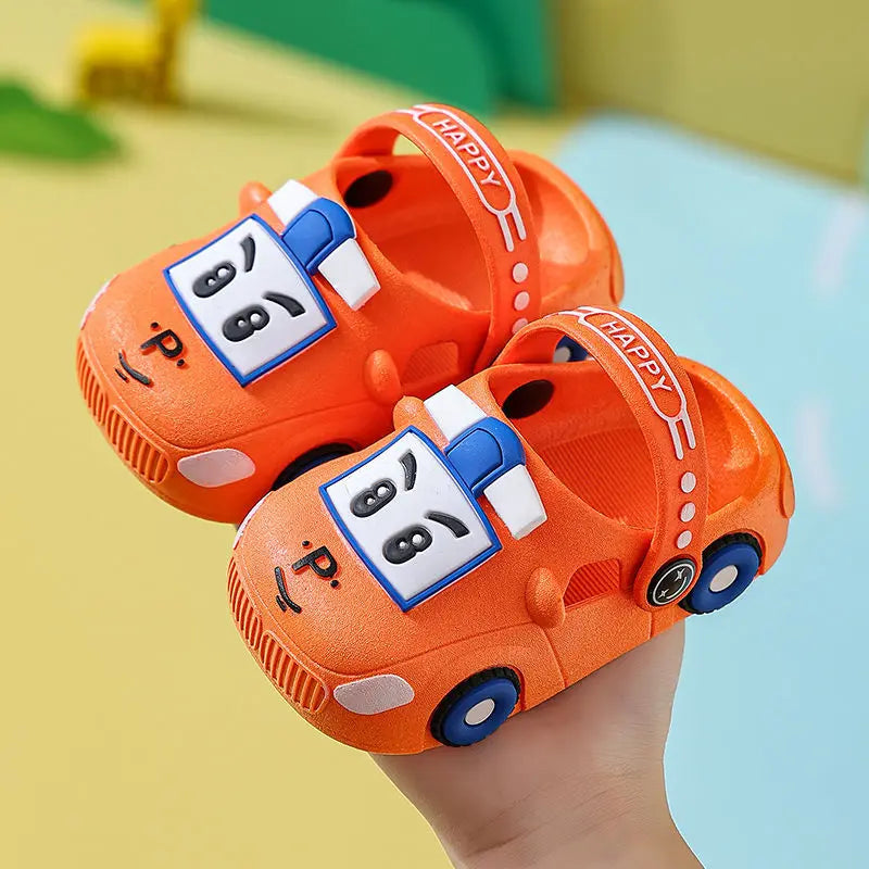Cartoon Car Sandals for Kids