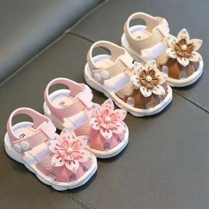 Bow Summer Sandals for Baby Girls