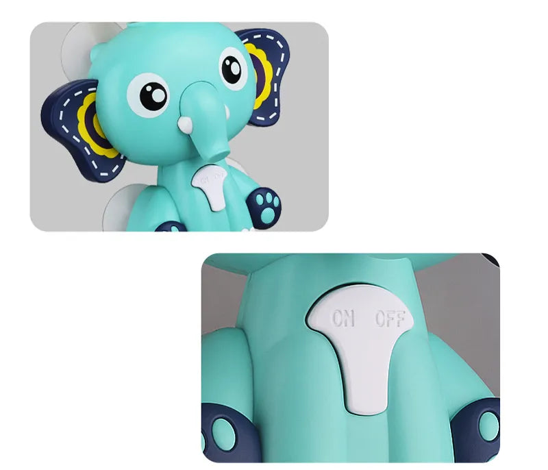 Elephant Faucet Shower Water Spray Bath Toy for Kids