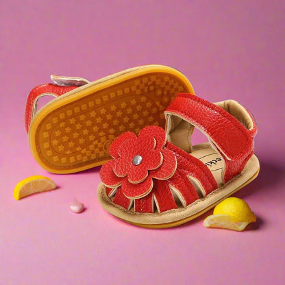Summer Flower Sandals for Baby Girl